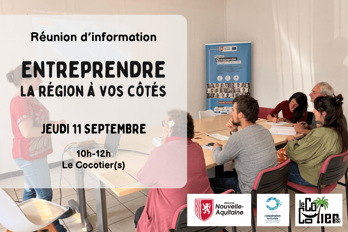 reunion information entreprendre la region a vos cotes
